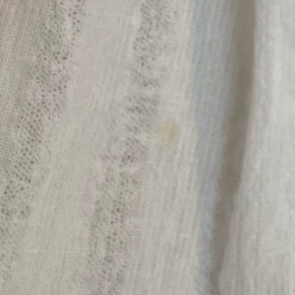 Saturday Sunday Anthropologie White Cotton Summer Beachy Midi  Skirt- Sz-S - Picture 12 of 13